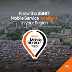 Know the 2024 SSNIT Mobile Service Week Locations in your Region
