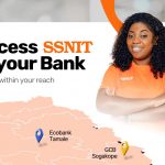 Access SSNIT at your Bank
