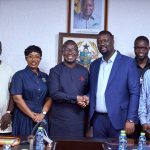 SSNIT, DVLA Ghana leadership and ORAG Meeting